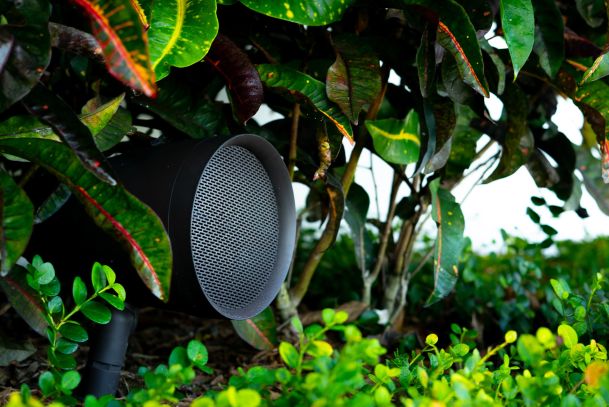 Outdoor speaker detail